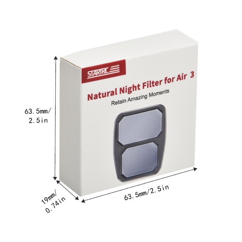 Versatile 4-in-1 Lens Filter for Dji Air 3 Drone - For Dji Air 3 Night