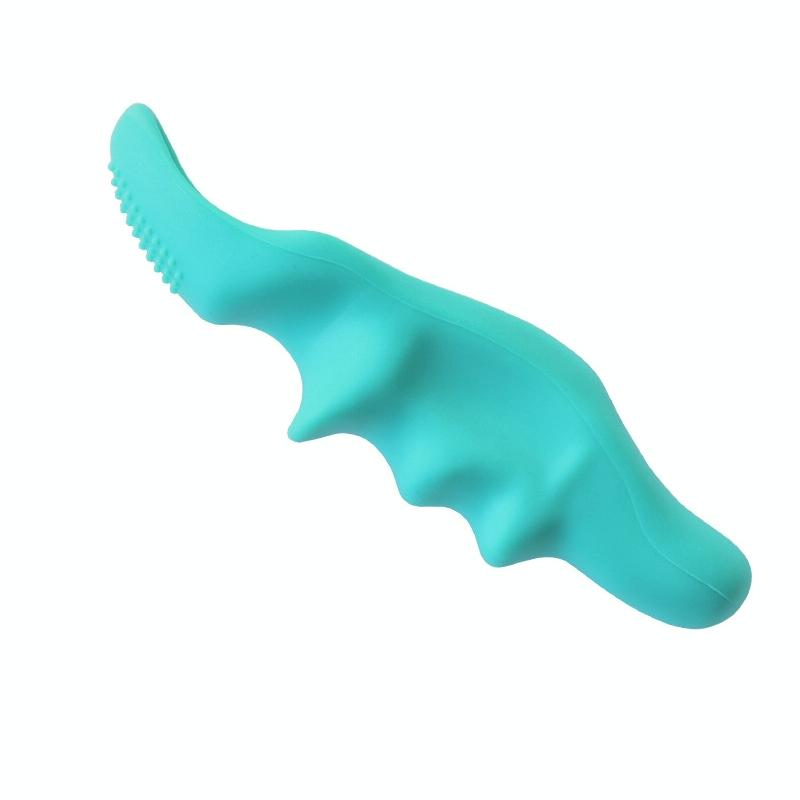 Silicone Thumb Massager For Muscle Relaxation And Fascia Massage Green