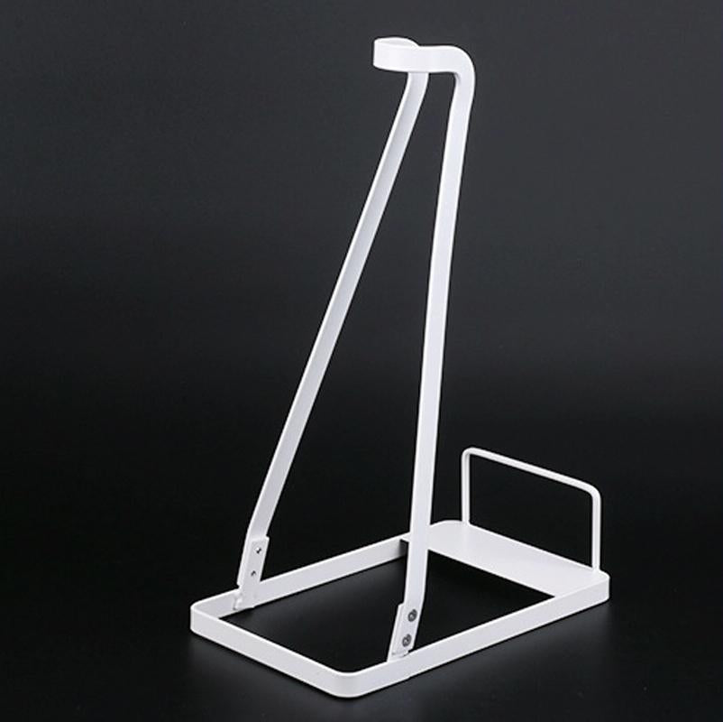 Non-punch Storage Bracket for Dyson Vacuum - Universal Floor Mount Black