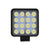 12W White Light Square - Shaped Waterproof Car Boat Marine Work Lights Spotlight Led Bulbs Dc 9 - 30V