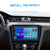 10 Inch Car Android Navigation Screen With Carplay - 2 + 64G Ahd Camera