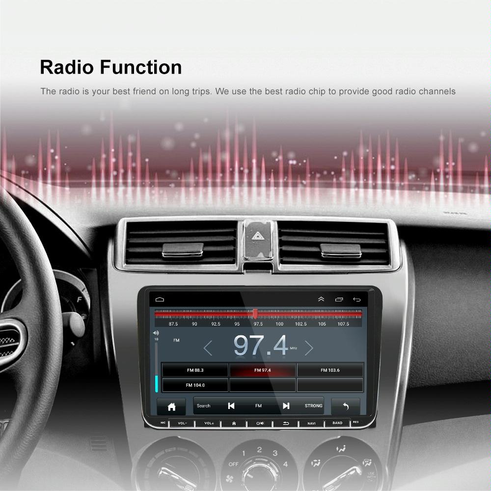 9 Inch Carplay Android10.0 Navigator For Volkswagen - 2 + 64G Central Control Screen