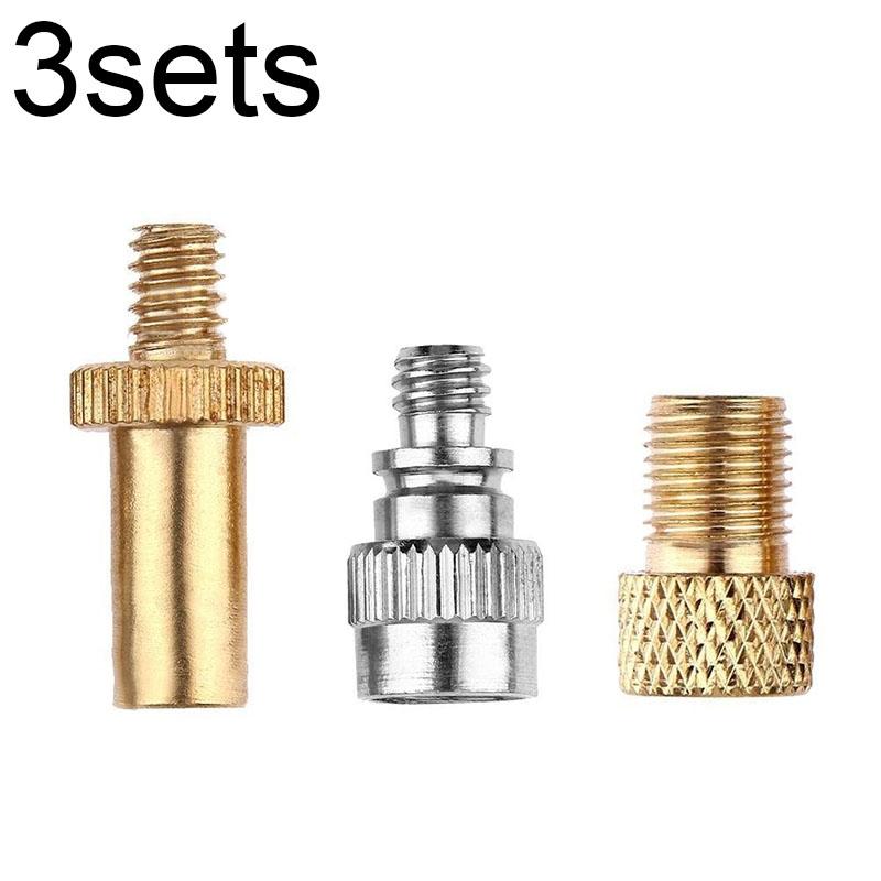 Universal Bike Valve Adapter Set Pump Accessories - 16 In 1 With Split Box