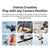 Flexible Octopus Stand for Sports Camera Vlogging - Cycling Accessory
