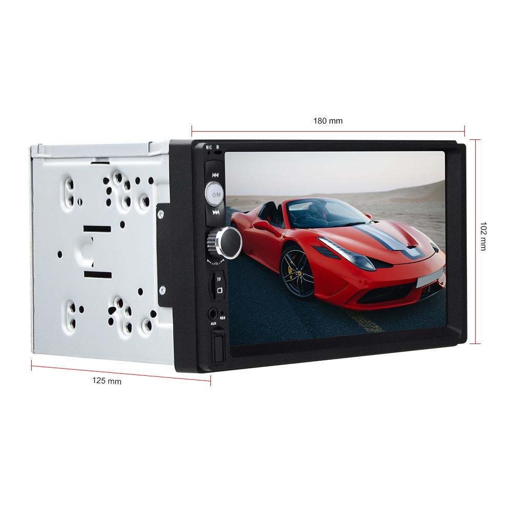 7 Inch Car Touch Screen Mp5 Player - Fm / Tf / Mirror Link