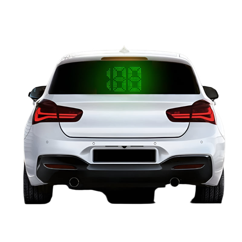 Universal Car Gps Rear Window Speedometer Hud Display