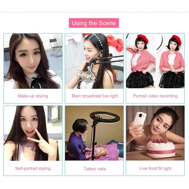 12 Anchor Led Ring Fill-in Light for Photography Self-timer