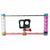 Aluminum Dual Grip Stabilizer for Action Cameras with Jaws Flex Clamp Mount