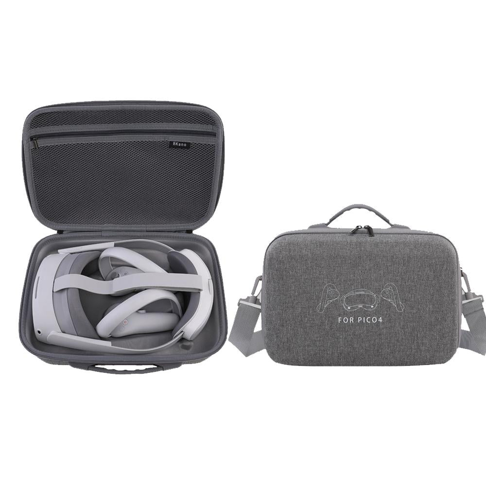 Compact Vr Storage Bag For Pico 4 - Hard Shell