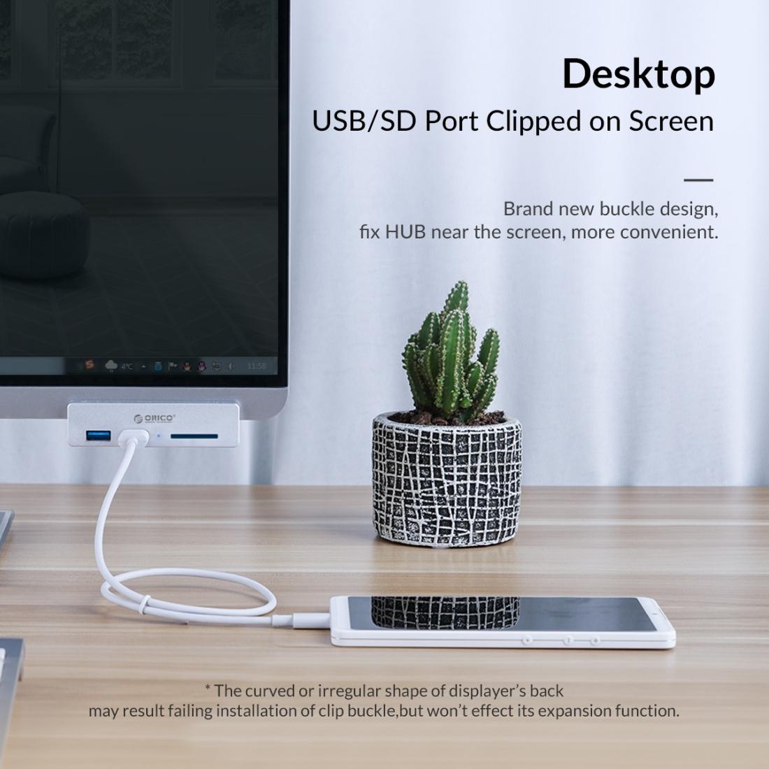 2-Port Usb3.0 Hub With Sd Card Reader