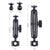 Car Seat Mount for Action Cameras - 21mm Ballhead with Tripod Adapter