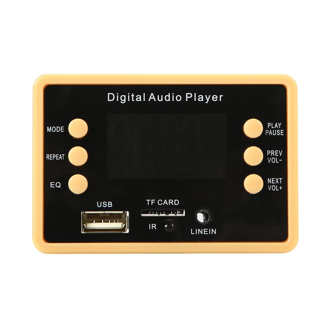 5V Car Audio Mp3 Player With Bluetooth & Remote - Fm Radio Tf Card Usb