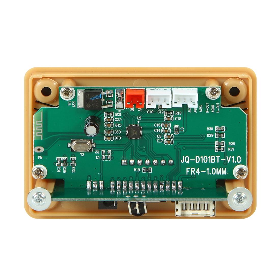 5V Car Audio Mp3 Player With Bluetooth & Remote - Fm Radio Tf Card Usb