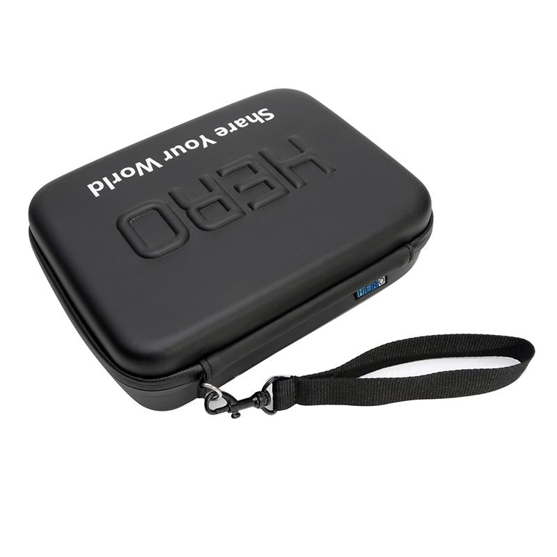 Portable Waterproof Travel Case for Action Cameras - Shockproof Fits Gopro Insta360 Dji - 22x16x7cm