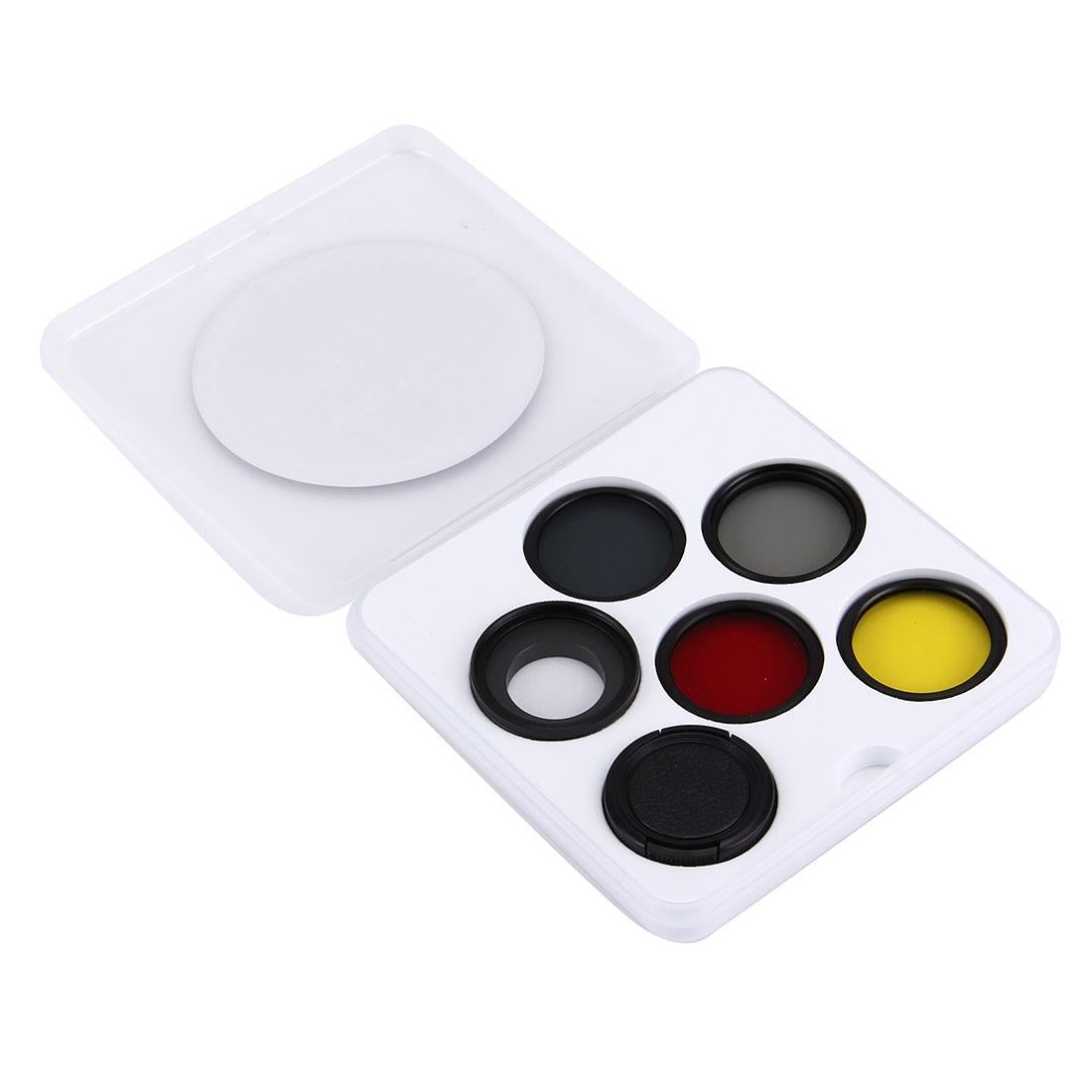 37mm Lens Filter Set for Gopro Hero4 / 3 / 3+ with Cpl Uv Nd4 Fld Filters and Protective Cap