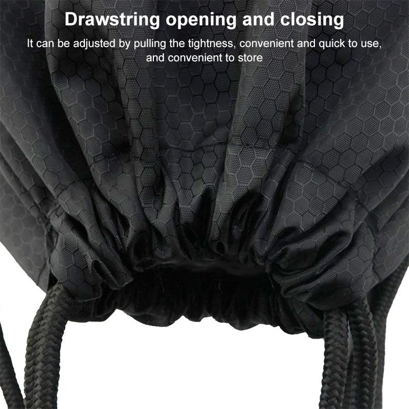 Waterproof Outdoor Football Grid Texture Oxford Backpack 45X35Cm