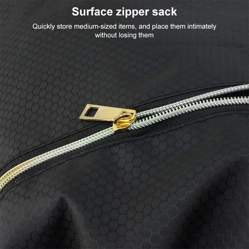 Waterproof Outdoor Football Grid Texture Oxford Backpack 45X35Cm