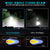 7 Inch 18W 1800Lm 3 Row Led Strip Light Working Refit Off - Road Vehicle Lamp Roof Strip Light