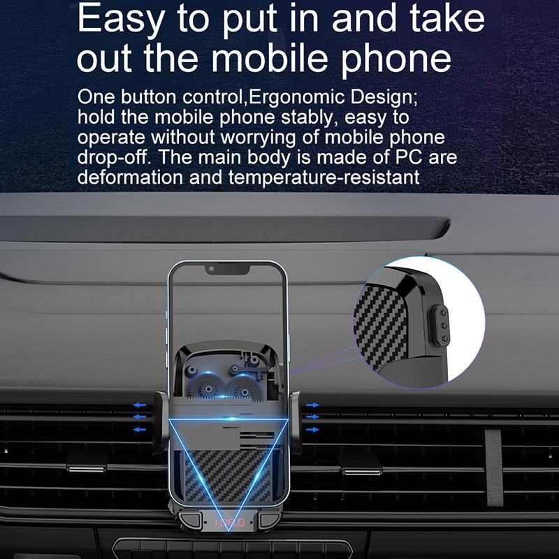 Bluetooth 5.0 Car Mp3 Player Fm Transmitter & Phone Holder