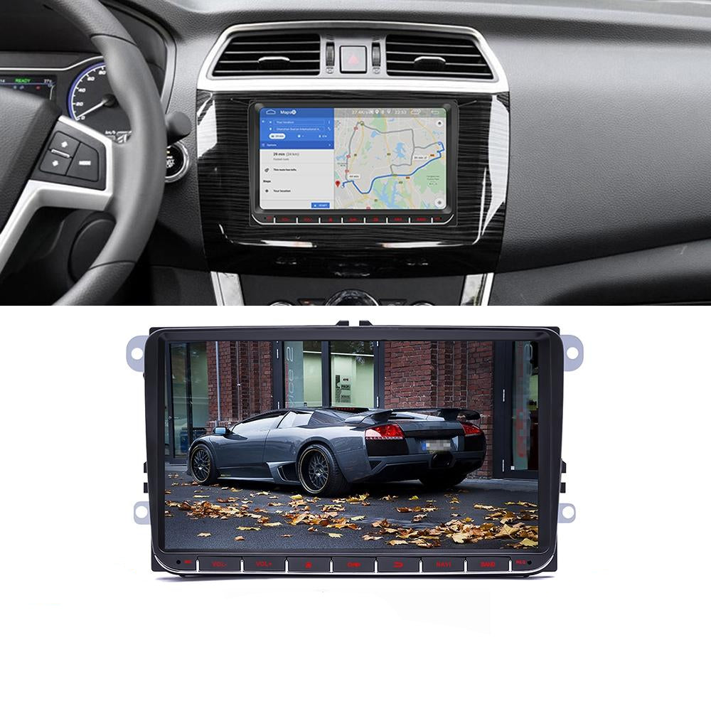 9 Inch Android 8.1 Car Radio Receiver For Volkswagen - Fm Bluetooth Gps Wifi Tf Card - Decoding