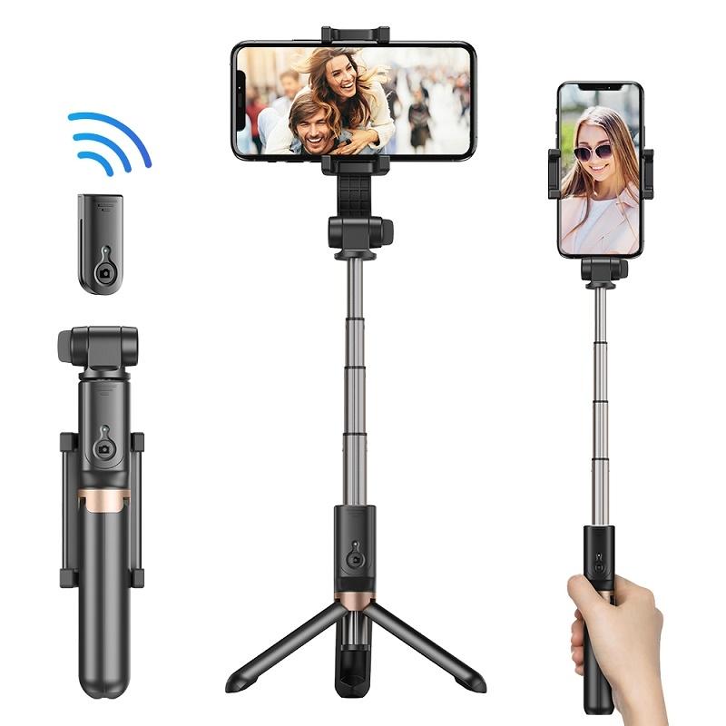 Multifunctional Mobile Phone Gimbal Stabilizer with Live Video and Selfie Stick