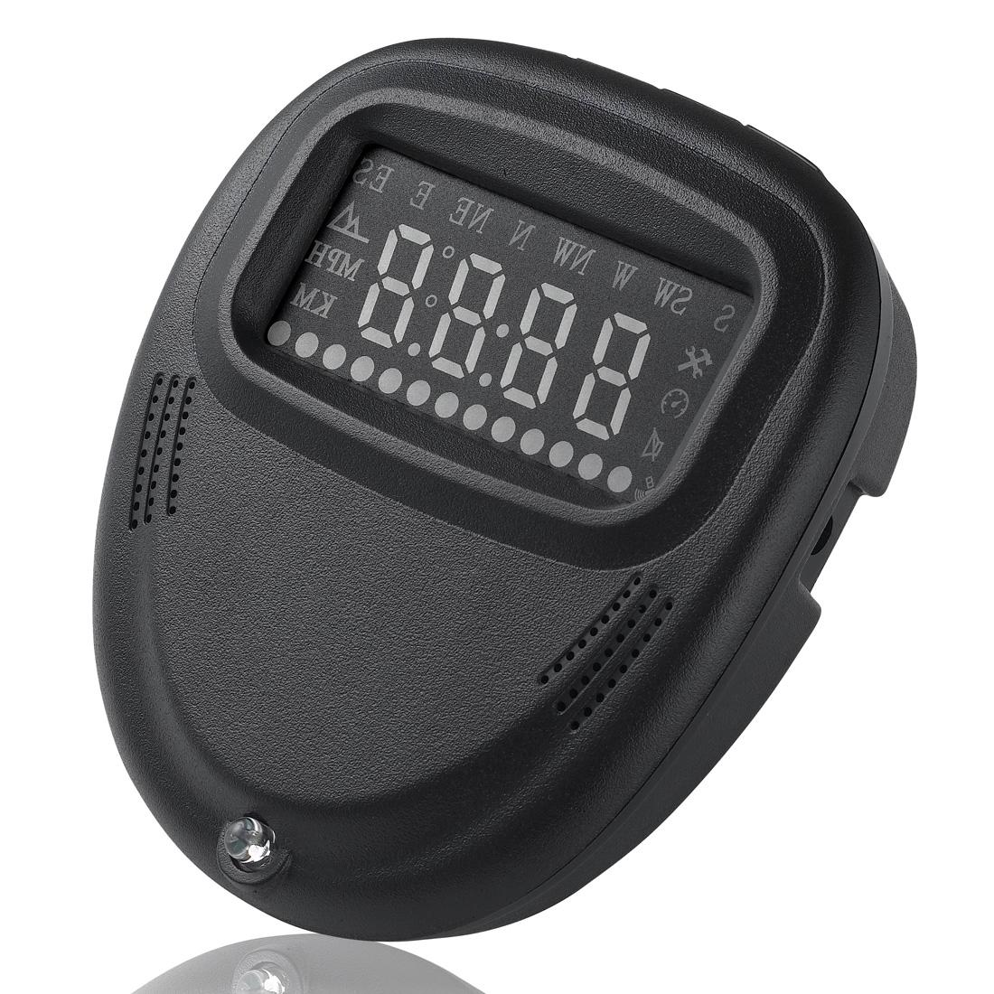 2.0 Inch Car Gps Hud Head Up Display Speed Altitude & Alarm Auto Sleep Satellite Signal