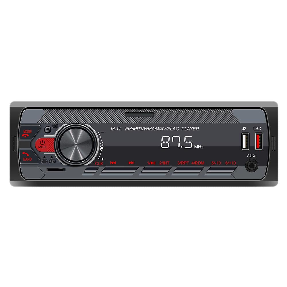 Bluetooth Car Mp3 Player - Fm Radio Tf Card Mobile Phone Interconnection - M11