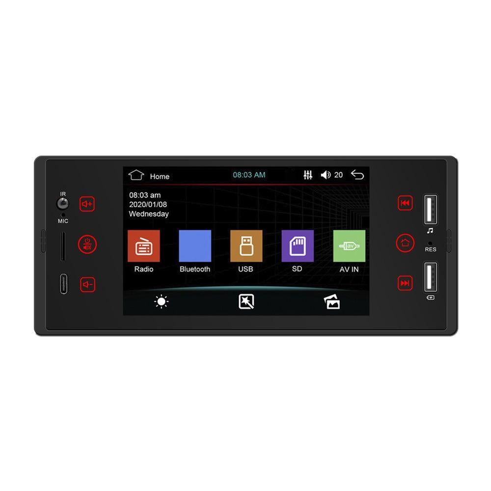 5 Inch Hd Touch Car Mp5 Inch Player W / Bluetooth Dual Usb Reversing Video Radio