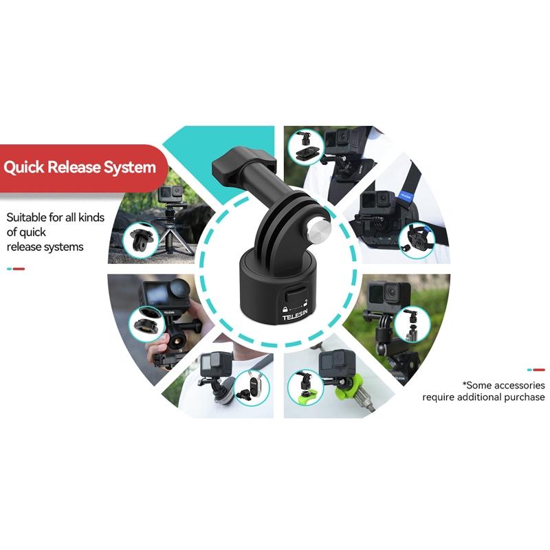 Universal Magnetic Backpack Mounting Bracket - Quick Release