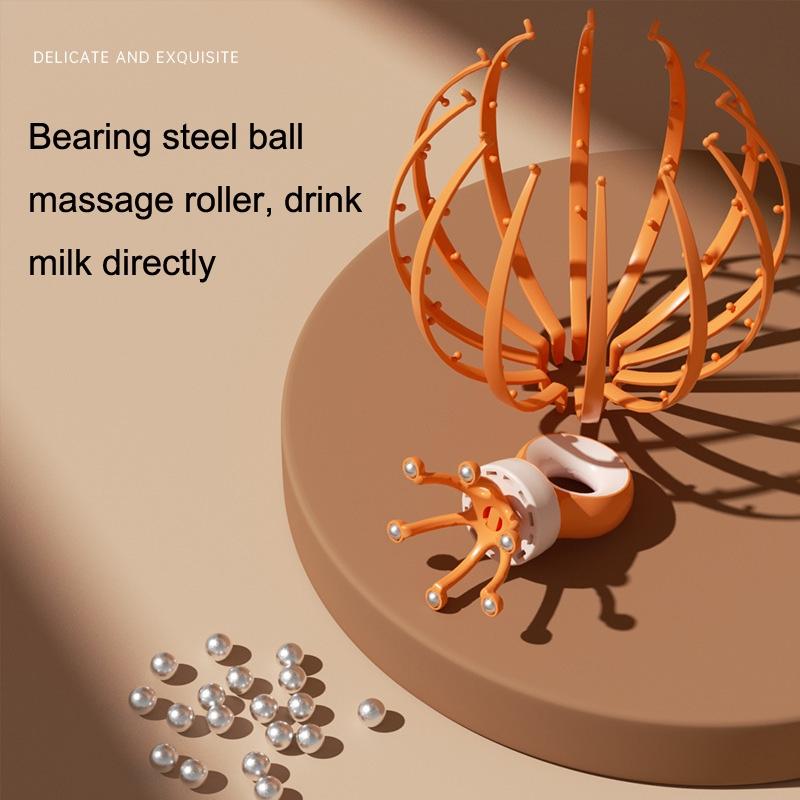 12-Claw Scalp Massager For Relaxation Yellow