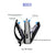 Anti-theft Hard Shell Backpack for Men - Black