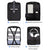 Anti-theft Hard Shell Backpack for Men - Black