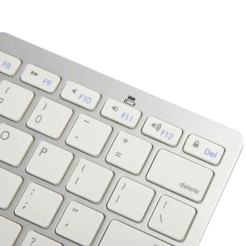 Ultra-Thin Bluetooth Keyboard For Ipad Air / Mini Iphone Ps3 - White