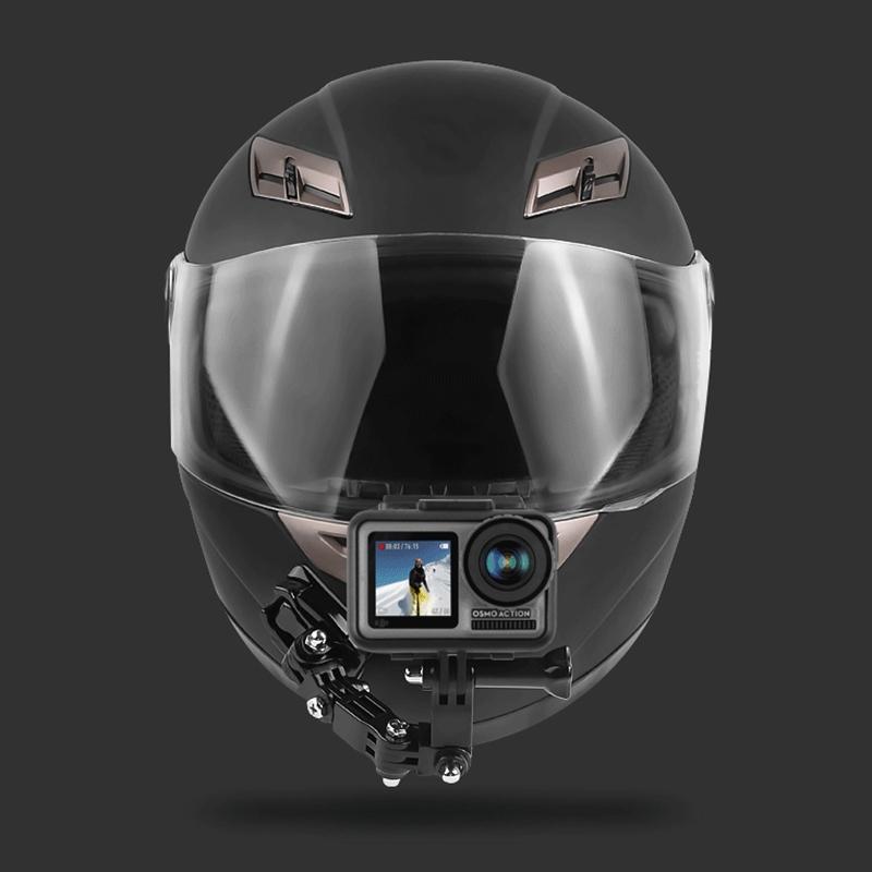 Multi-joint Arm Mount Set for Cycling Helmets - Compatible with Dji Action Gopro and Other Action Cameras