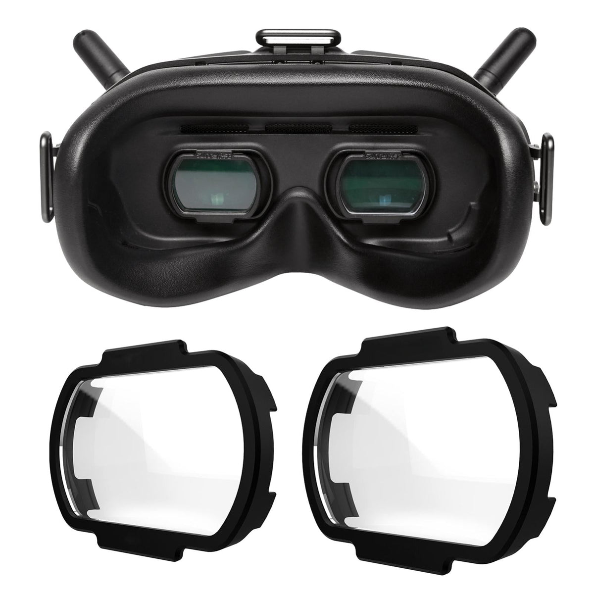 2 Pcs Aspherical Myopia Lens for Dji Fpv Goggles V2 - 300 Degree