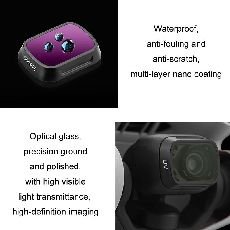 4-piece Nd Filter Set for Dji Mini 3 / 3 Pro - Nd8pl Nd16pl Nd32pl Nd64pl - Nd32-Pl Filter