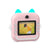 Instant Camera with Thermal Printer and Hd Video - Blue 16g - 32G Pink