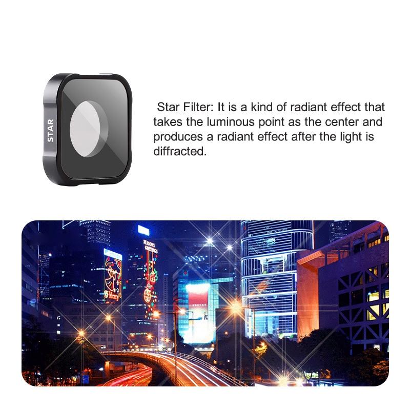 Universal Action Camera Lens Filter for Gopro Hero Series - Night Filter