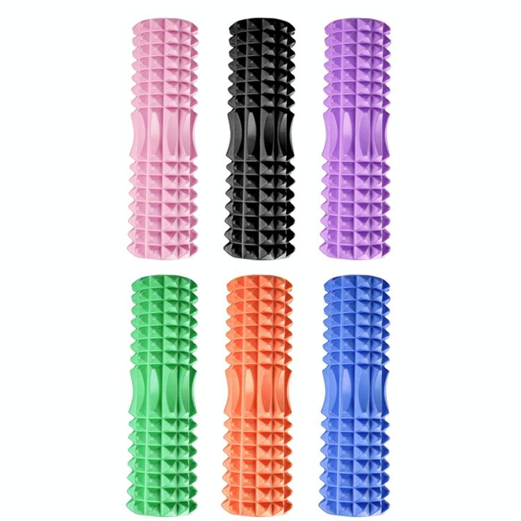 3-In-1 Eva Foam Roller Set For Muscle Relaxation 45Cm Length Purple