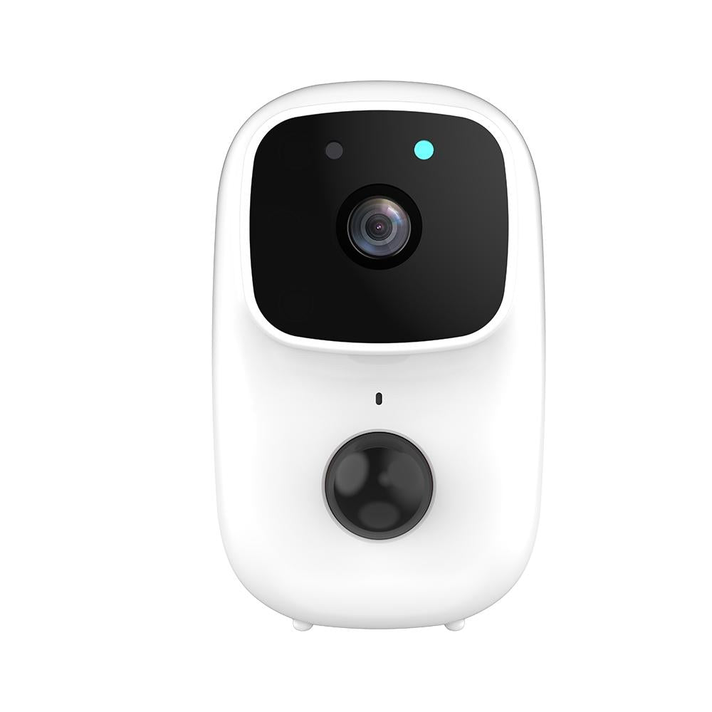 Low-Power Battery Surveillance Camera With Two-Way Intercom And Pir Motion Detection