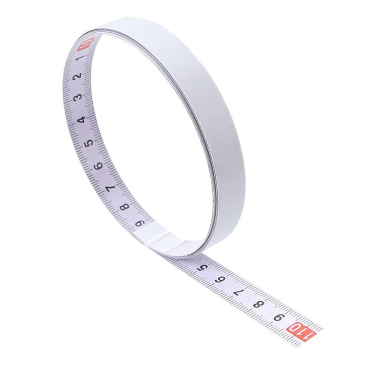 Self-adhesive Steel Ruler with 5m Tape Measure
