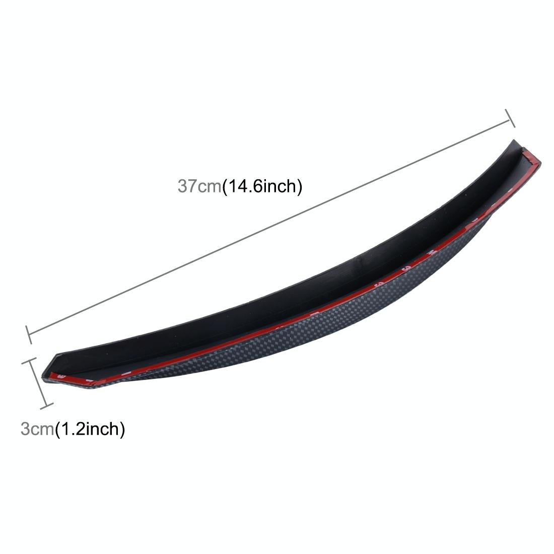 2 Pcs Car Auto Rubber Fender Guard Protection Strip Scratch Protector Sticker
