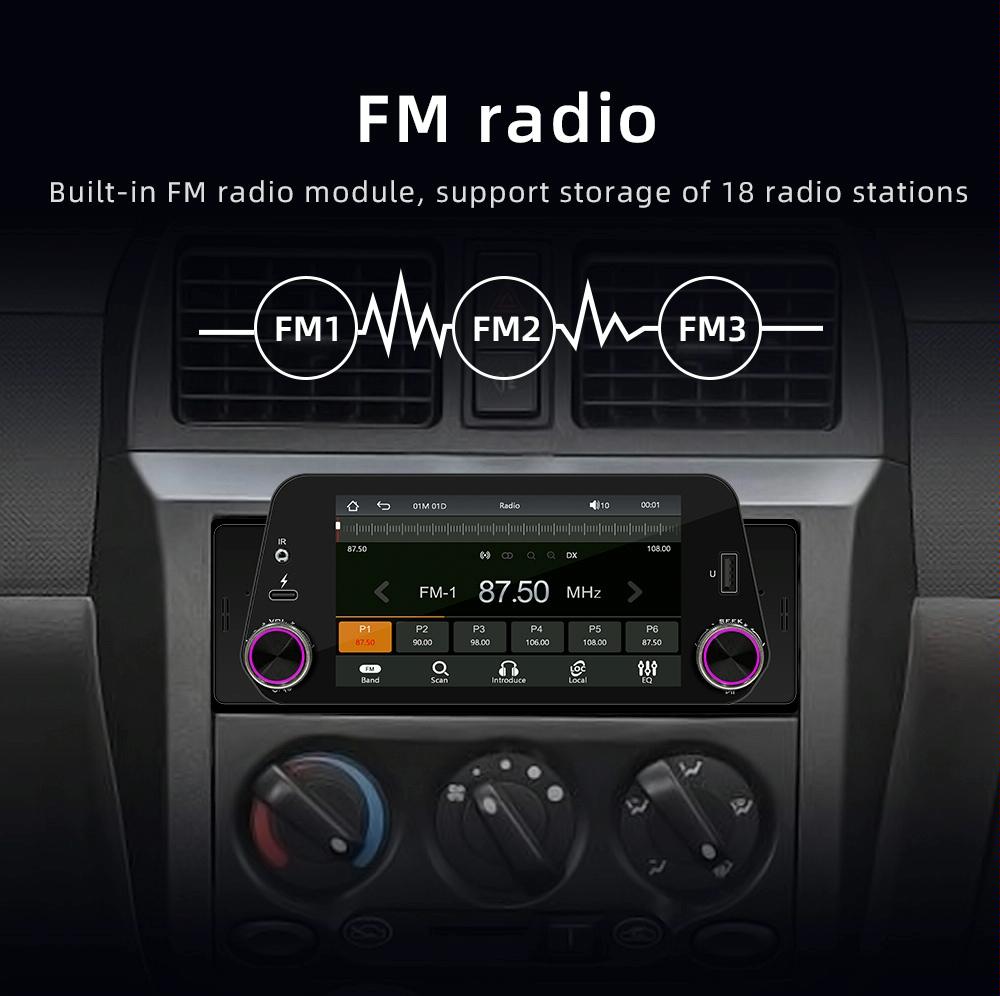 5 Inch Bluetooth Mp5 Inch Car Radio - Hands-Free