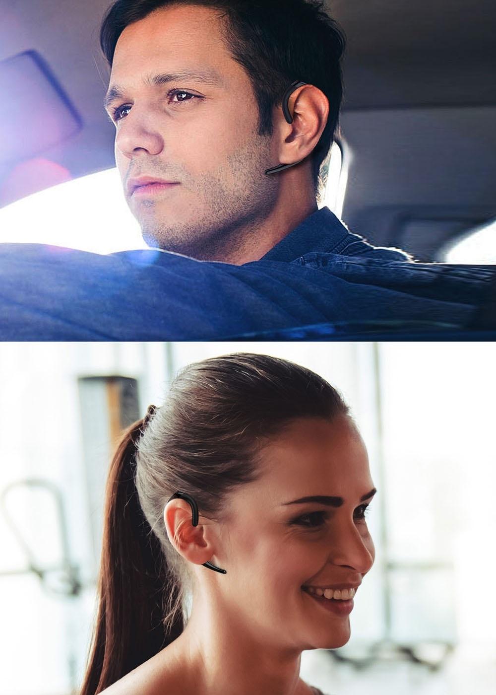 Wireless Bluetooth Earphone - Business Style Ear-hanging