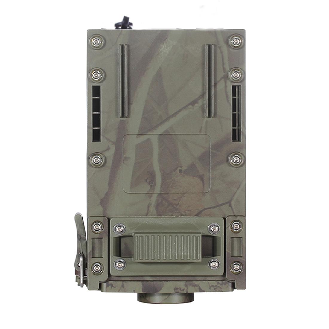 16Mp Waterproof Trail Camera With Night Vision And Wide Angle