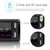 12V Car Radio Receiver Mp3 Player - Bluetooth Fm Usb Sd Card - Hands-Free Calling