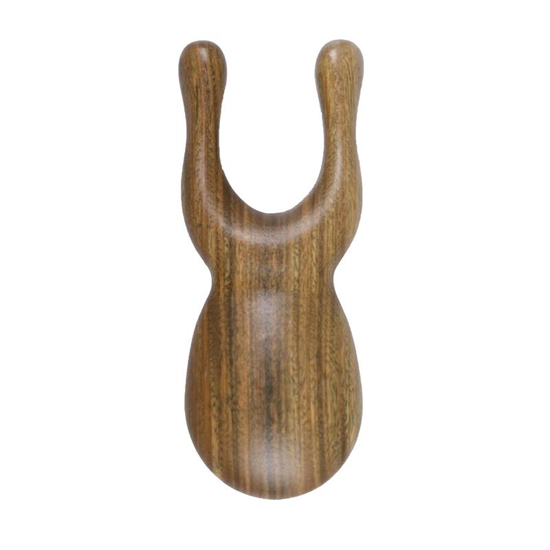 Solid Wood Massage Eye Scraping & Nose Massage Gold Sandalwood Random Colour