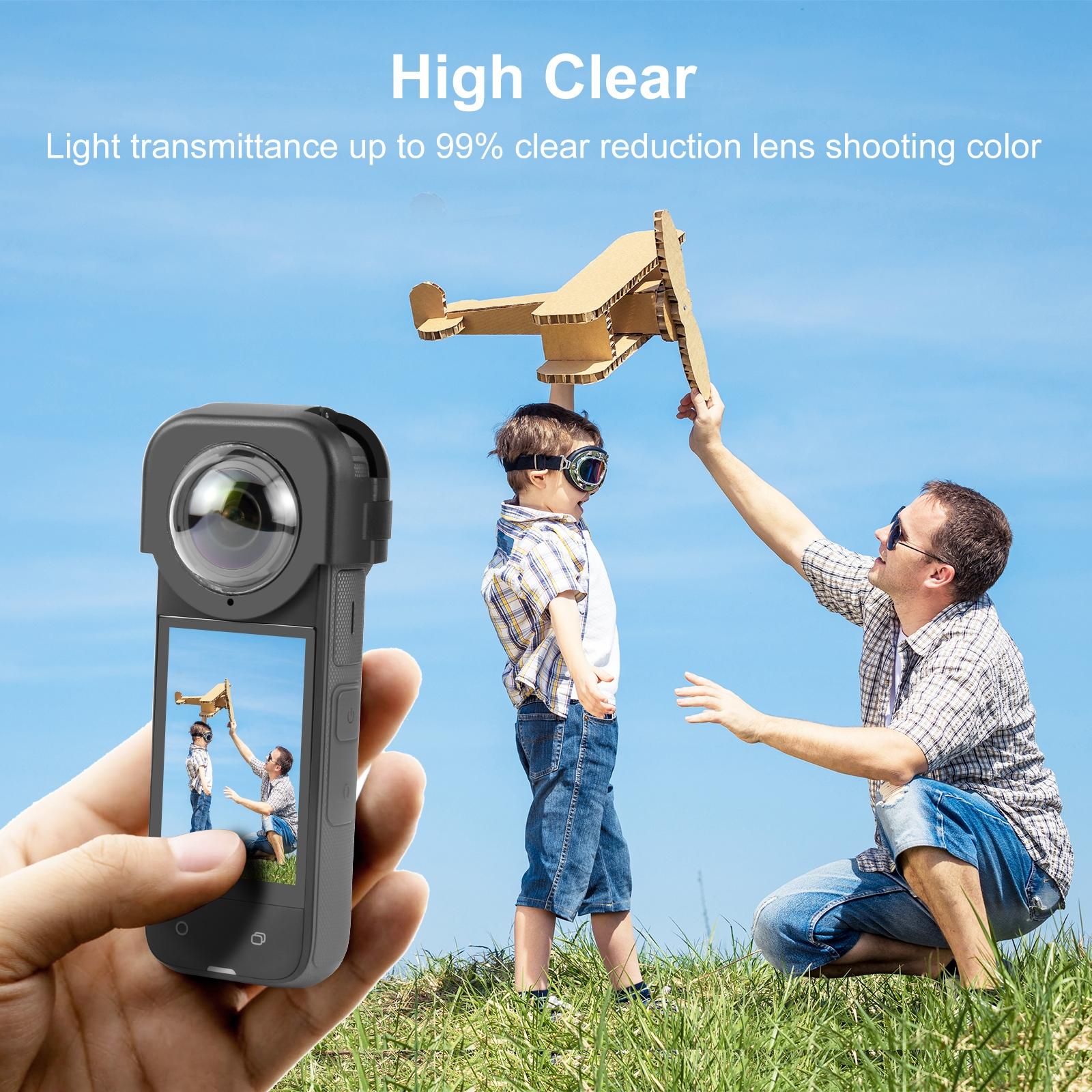 Optical Glass Lens Guard for Insta360 X4 - Protect your Lens