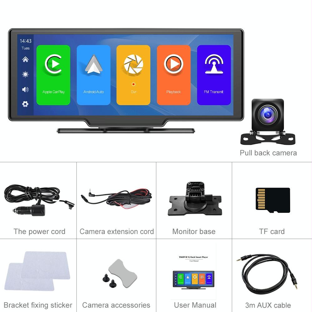 10.26 Inch Wireless Carplay Display For Android Auto
