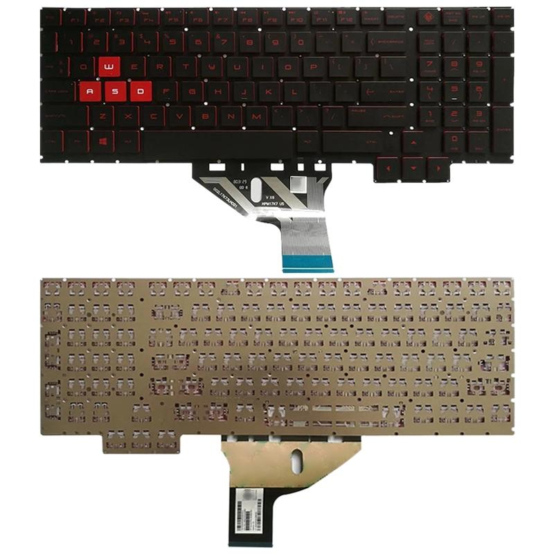 Backlit us Keyboard for Hp Omen 15-ce Series